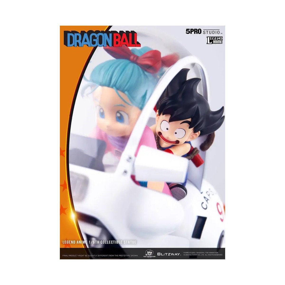 Blitzway X 5Pro Studio - Estatua de la bicicleta Dragon Ball Bulma's Capsule No.9 1/6