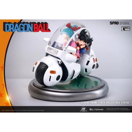 Blitzway X 5Pro Studio - Estatua de la bicicleta Dragon Ball Bulma's Capsule No.9 1/6