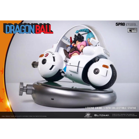 Blitzway X 5Pro Studio - Estatua de la bicicleta Dragon Ball Bulma's Capsule No.9 1/6