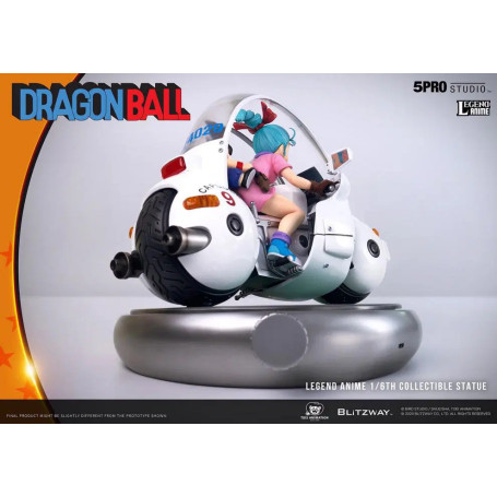 Blitzway X 5Pro Studio - Estatua de la bicicleta Dragon Ball Bulma's Capsule No.9 1/6