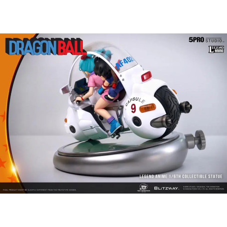 Blitzway X 5Pro Studio - Estatua de la bicicleta Dragon Ball Bulma's Capsule No.9 1/6
