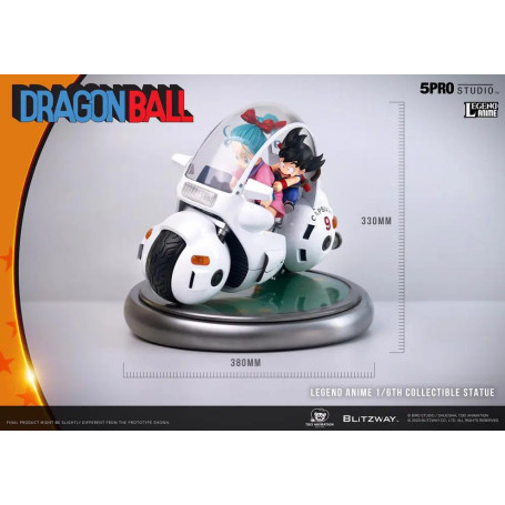 Blitzway X 5Pro Studio - Estatua de la bicicleta Dragon Ball Bulma's Capsule No.9 1/6