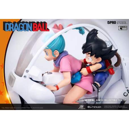 Blitzway X 5Pro Studio - Estatua de la bicicleta Dragon Ball Bulma's Capsule No.9 1/6