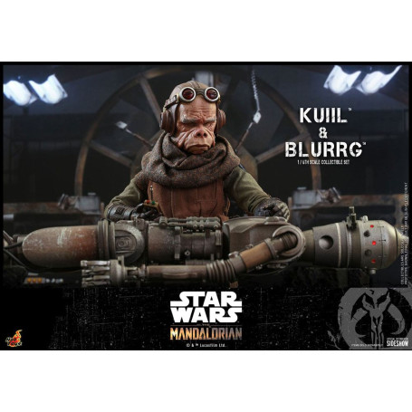 Hot Toys Star Wars - Kuiil y Blurrg - El Mandaloriano