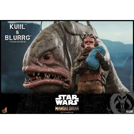 Hot Toys Star Wars - Kuiil y Blurrg - El Mandaloriano