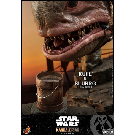 Hot Toys Star Wars - Kuiil y Blurrg - El Mandaloriano