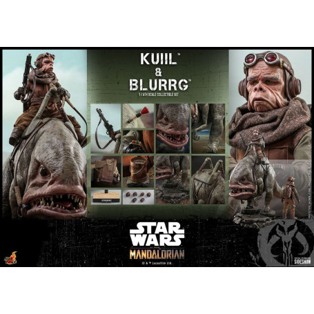 Hot Toys Star Wars - Kuiil y Blurrg - El Mandaloriano
