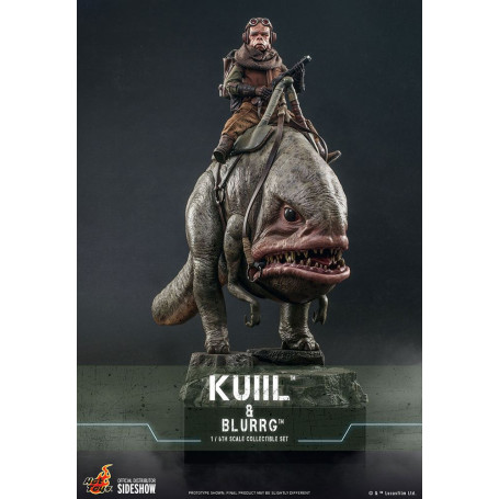 Hot Toys Star Wars - Kuiil y Blurrg - El Mandaloriano