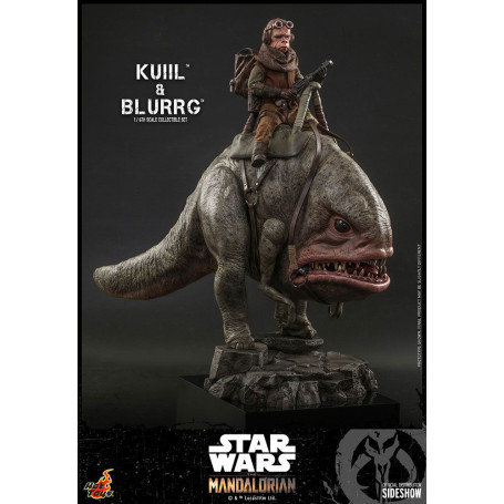 Hot Toys Star Wars - Kuiil y Blurrg - El Mandaloriano