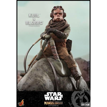 Hot Toys Star Wars - Kuiil y Blurrg - El Mandaloriano