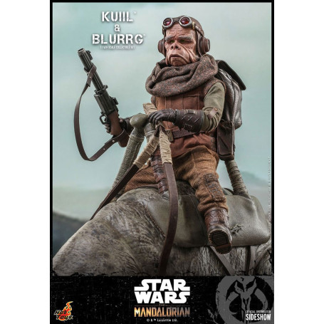 Hot Toys Star Wars - Kuiil y Blurrg - El Mandaloriano
