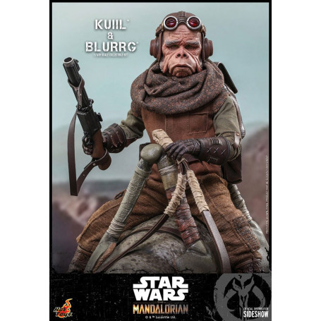 Hot Toys Star Wars - Kuiil y Blurrg - El Mandaloriano