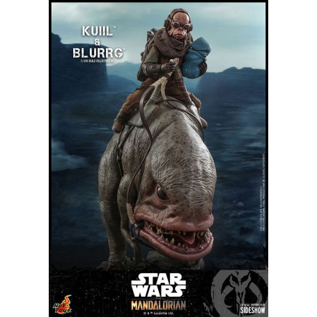 Hot Toys Star Wars - Kuiil y Blurrg - El Mandaloriano