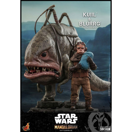 Hot Toys Star Wars - Kuiil y Blurrg - El Mandaloriano
