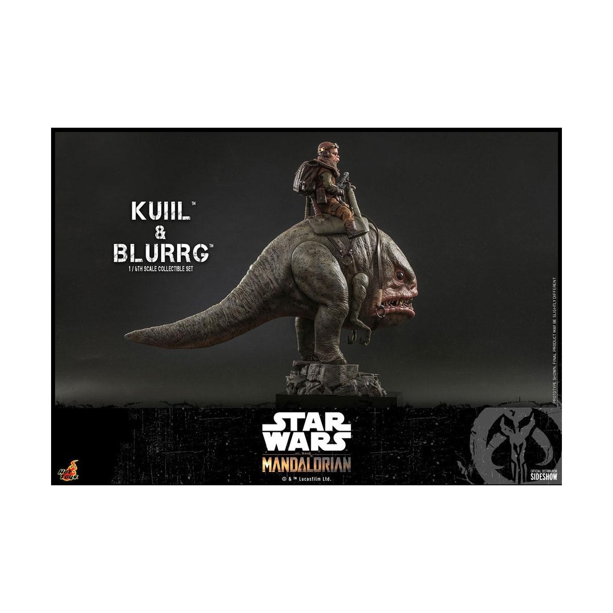 Hot Toys Star Wars - Kuiil y Blurrg - El Mandaloriano