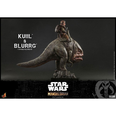 Hot Toys Star Wars - Kuiil y Blurrg - El Mandaloriano
