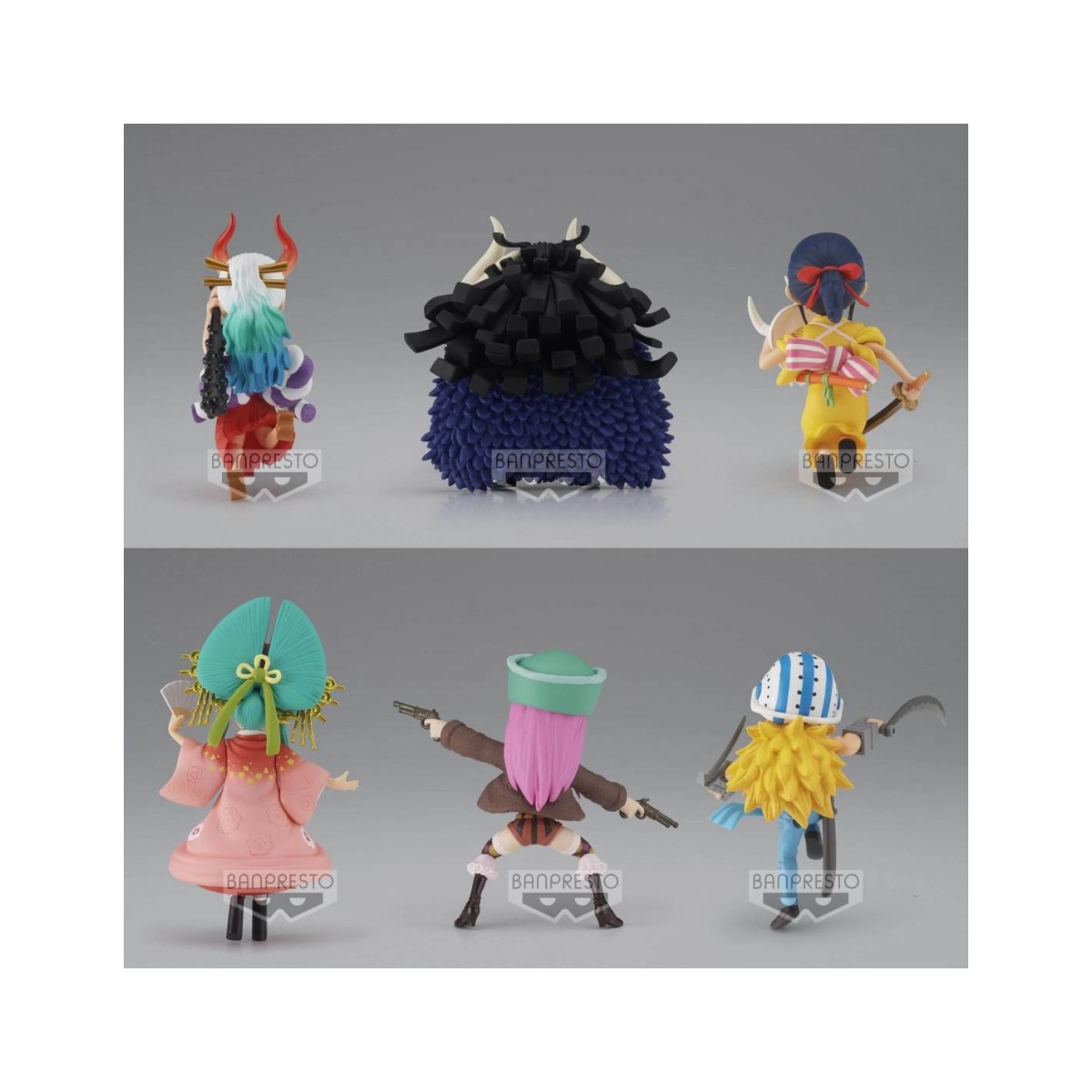 Banpresto One Piece - WCF Los Grandes Piratas 100 Paisajes Vol. 8 - Set de 6 figuras