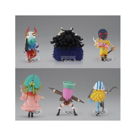 Banpresto One Piece - WCF Los Grandes Piratas 100 Paisajes Vol. 8 - Set de 6 figuras