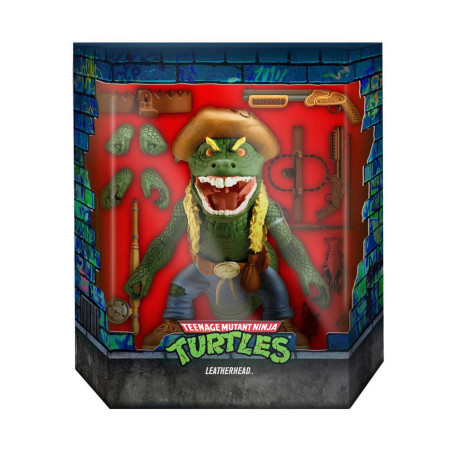 Super 7 - TMNT - Ultimates LEATHERHEAD - Teenage Mutant Ninja Turtles