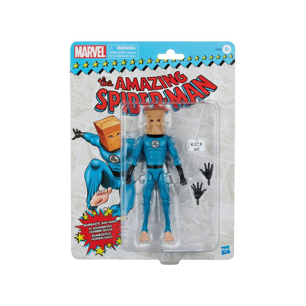 Colección Marvel Legends Retro - Bombastic Bag-Man - Spider-Man
