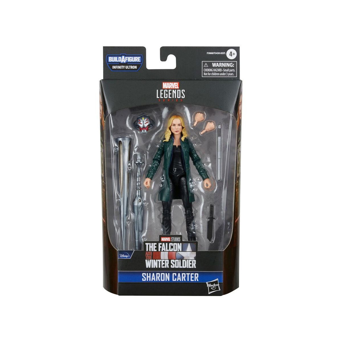 Serie Marvel Legends - Sharon Carter - Halcón y el Soldado de Invierno Infinity Ultron BAF