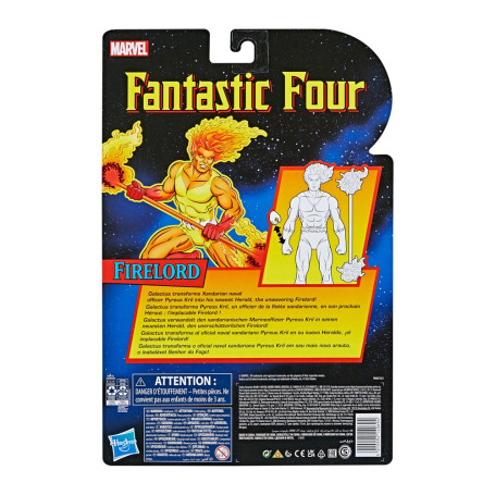 Marvel Legends - Firelord - Fantastic Four - Los 4 Fantásticos