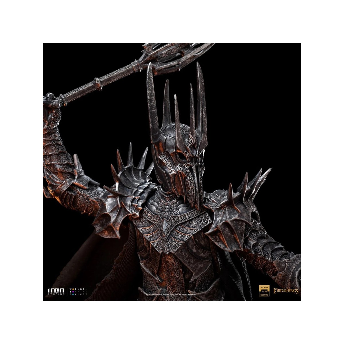 IRON STUDIOS - SAURON - Deluxe Art Scale 1/10 - The Lord Of The Rings