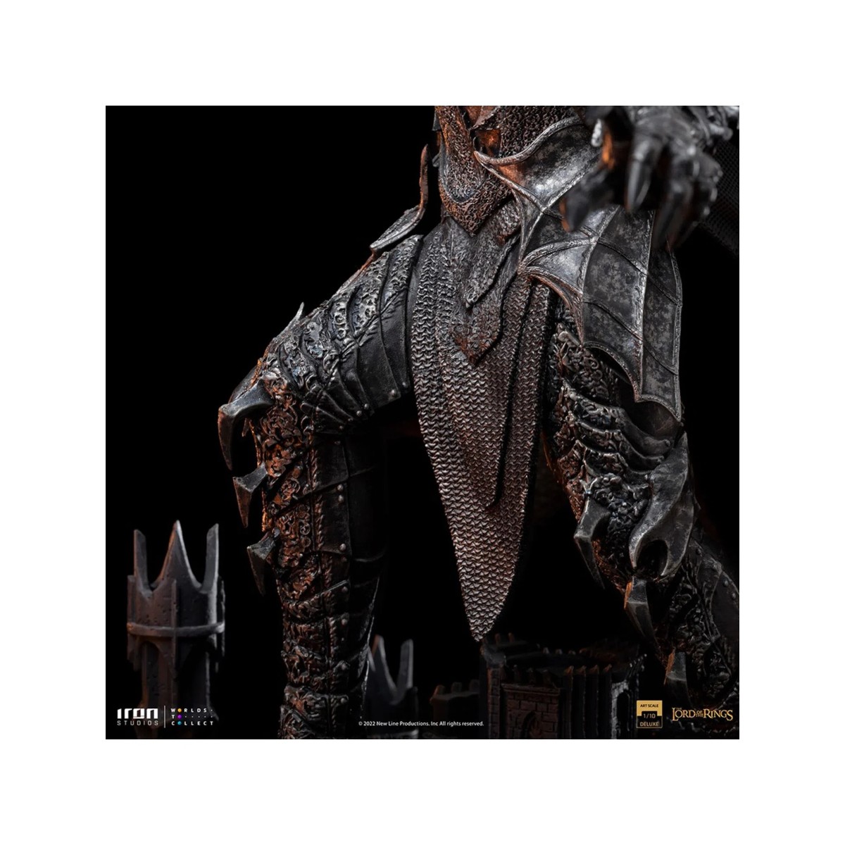 IRON STUDIOS - SAURON - Deluxe Art Scale 1/10 - The Lord Of The Rings