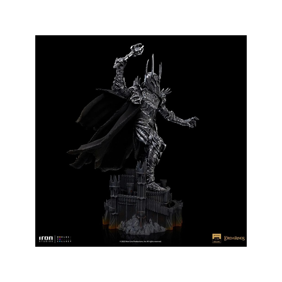 IRON STUDIOS - SAURON - Deluxe Art Scale 1/10 - The Lord Of The Rings