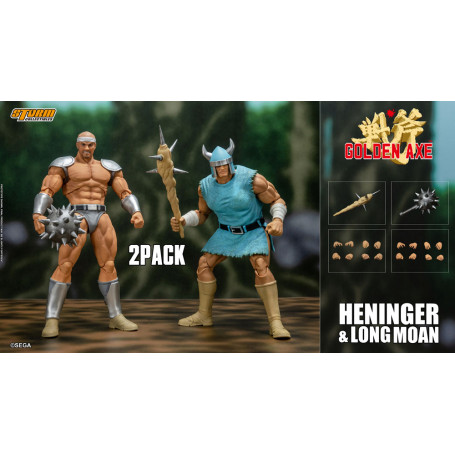 Storm Collectibles - Golden Axe - Heninger & Long Moan 2-pack 1/12