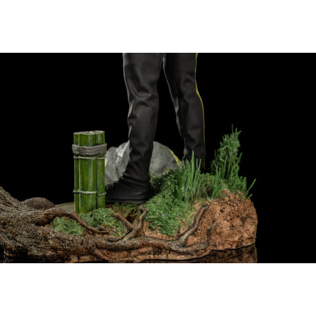 IRON STUDIOS - Entrenamiento de Luke Skywalker y Grogu a escala 1:10 BDS Art 1/10 - Star Wars El Libro de Boba Fett