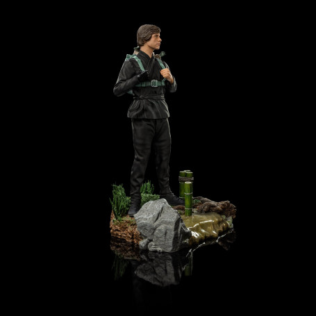 IRON STUDIOS - Entrenamiento de Luke Skywalker y Grogu a escala 1:10 BDS Art 1/10 - Star Wars El Libro de Boba Fett