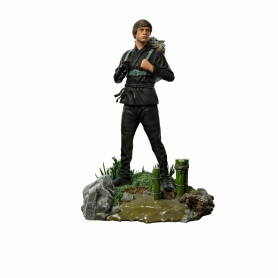 IRON STUDIOS - Entrenamiento de Luke Skywalker y Grogu a escala 1:10 BDS Art 1/10 - Star Wars El Libro de Boba Fett