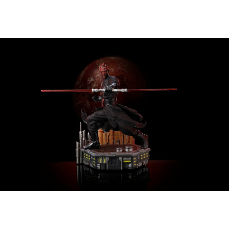 IRON STUDIOS - Darth Maul 1:10 BDS Art Scale 1/10 - Star Wars: La amenaza fantasma