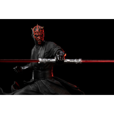 IRON STUDIOS - Darth Maul 1:10 BDS Art Scale 1/10 - Star Wars: La amenaza fantasma
