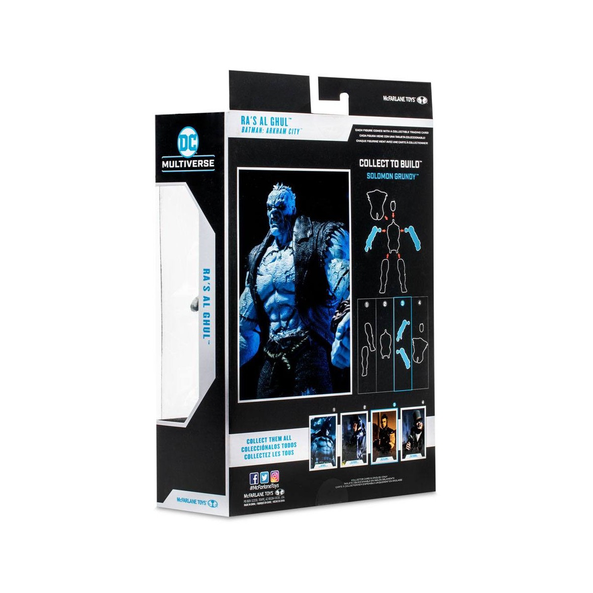 Mc Farlane DC Gaming - Ra's Al Ghul Arkham City 1/12 - Construye un Solomon Grundy