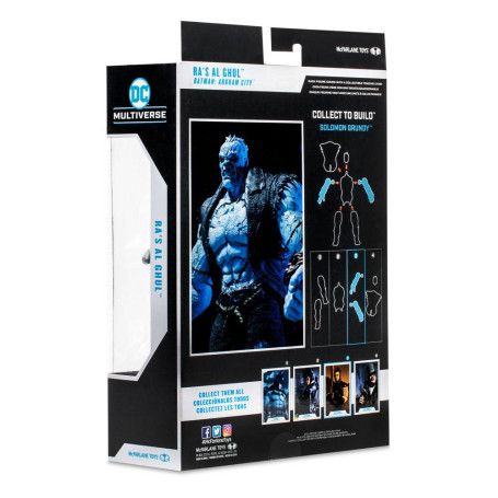 Mc Farlane DC Gaming - Ra's Al Ghul Arkham City 1/12 - Construye un Solomon Grundy
