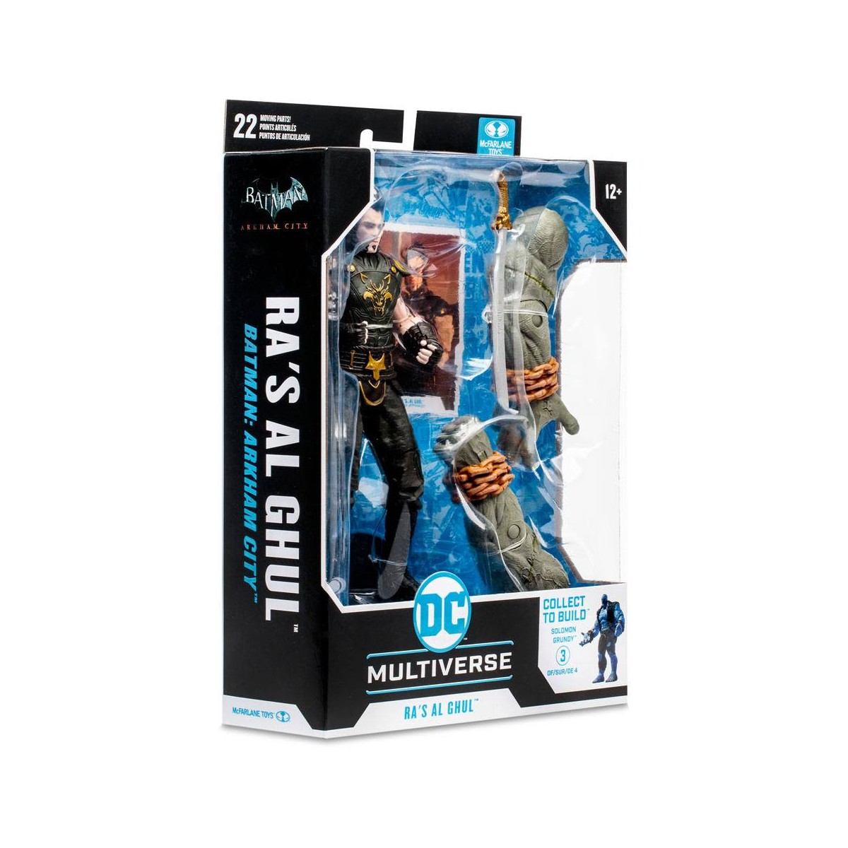 Mc Farlane DC Gaming - Ra's Al Ghul Arkham City 1/12 - Construye un Solomon Grundy