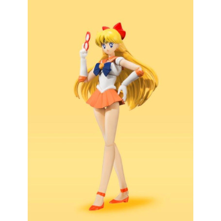 Bandai Sailor Moon SH Figuarts - Sailor Venus Anime Color Edition