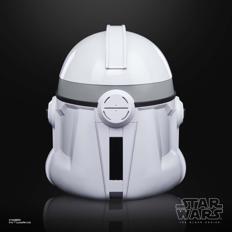 Hasbro - Casco Electrónico Premium Clone Trooper Fase II - Star Wars Black Series