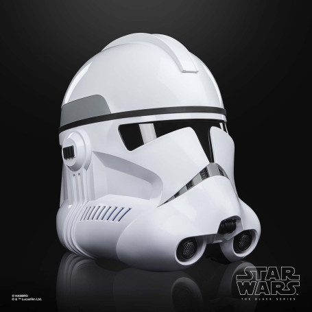 Hasbro - Casco Electrónico Premium Clone Trooper Fase II - Star Wars Black Series