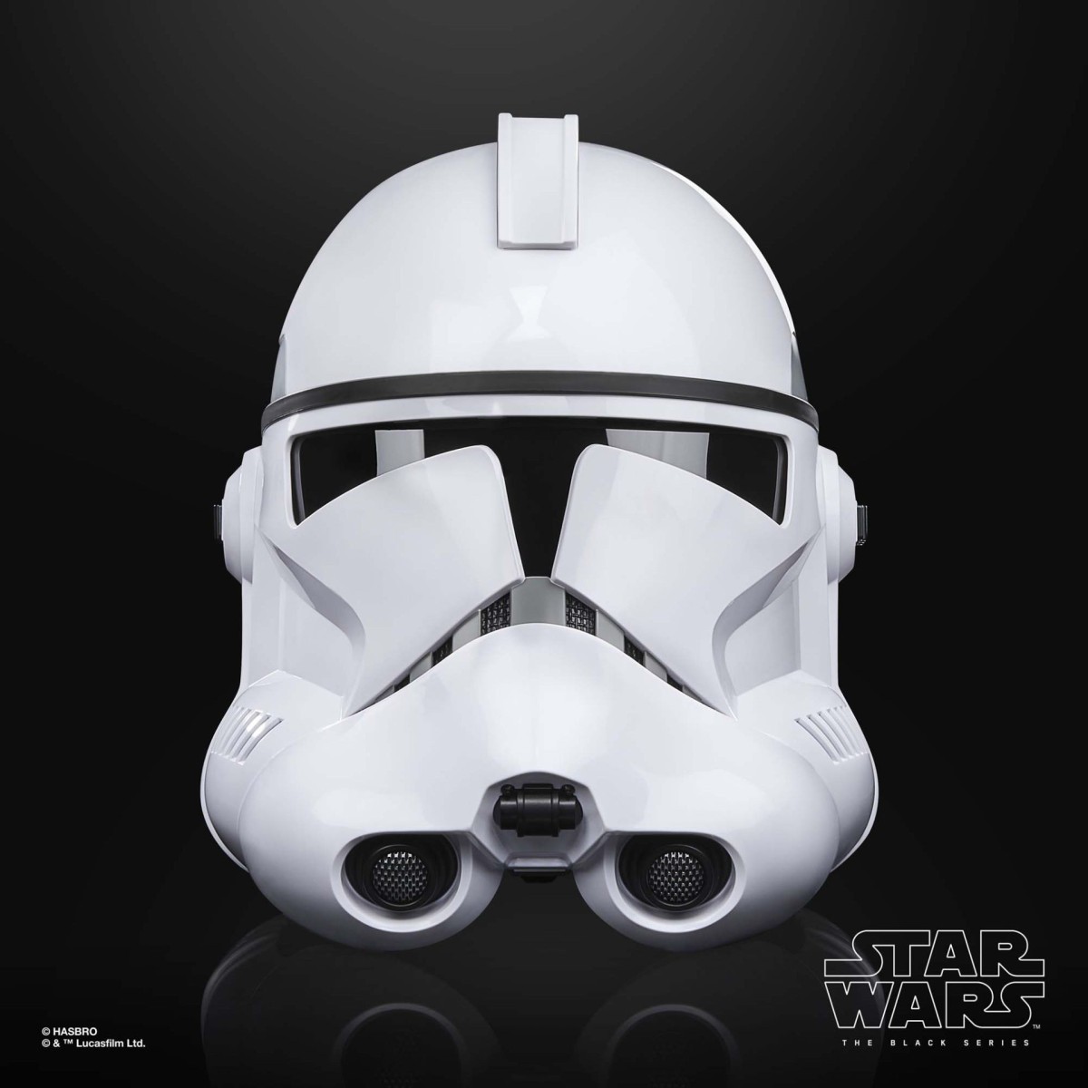 Hasbro - Casco Electrónico Premium Clone Trooper Fase II - Star Wars Black Series