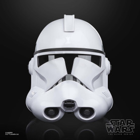Hasbro - Casco Electrónico Premium Clone Trooper Fase II - Star Wars Black Series