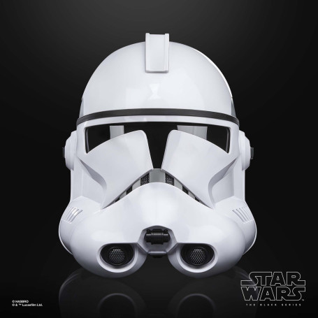 Hasbro - Casco Electrónico Premium Clone Trooper Fase II - Star Wars Black Series