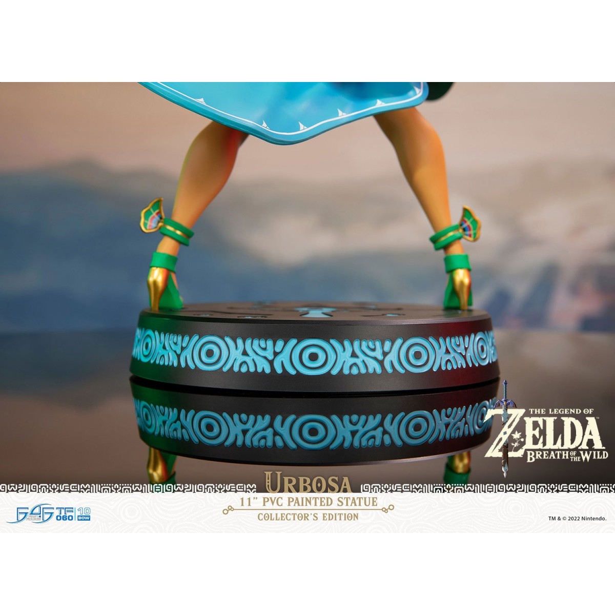 F4F Urbosa Coleccionista de Breath of the Wild Figura de PVC de The Legend of Zelda