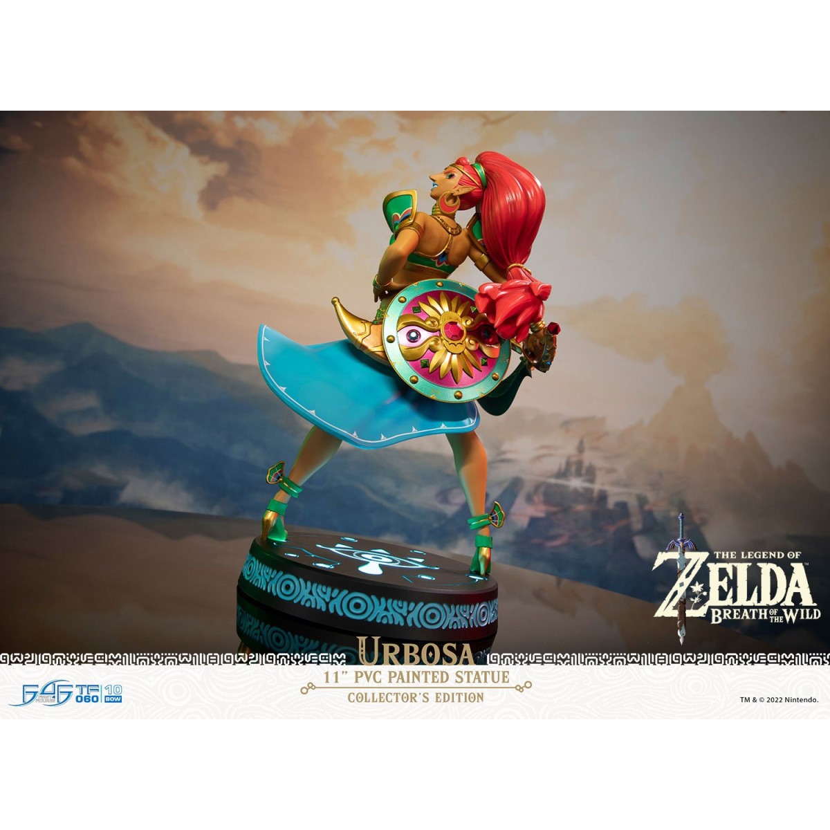 F4F Urbosa Coleccionista de Breath of the Wild Figura de PVC de The Legend of Zelda