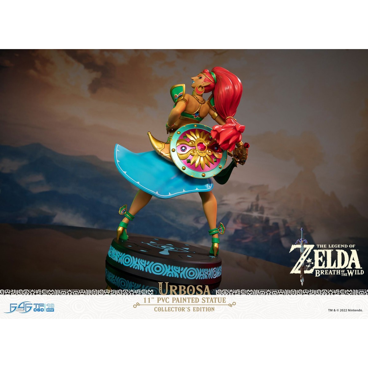 F4F Urbosa Coleccionista de Breath of the Wild Figura de PVC de The Legend of Zelda