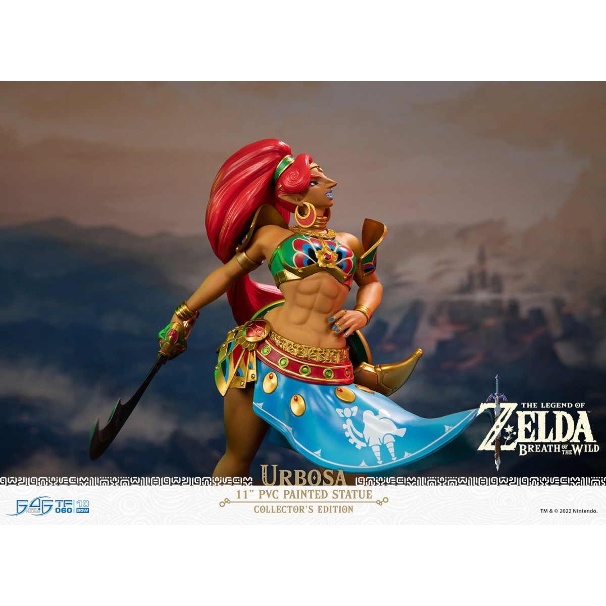 F4F Urbosa Coleccionista de Breath of the Wild Figura de PVC de The Legend of Zelda