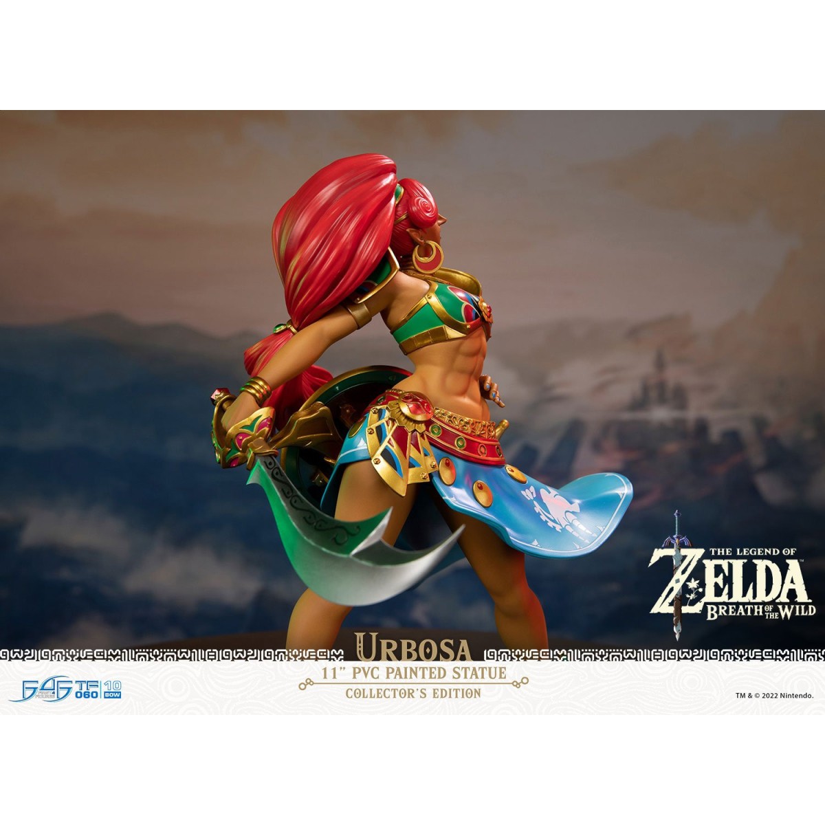 F4F Urbosa Coleccionista de Breath of the Wild Figura de PVC de The Legend of Zelda