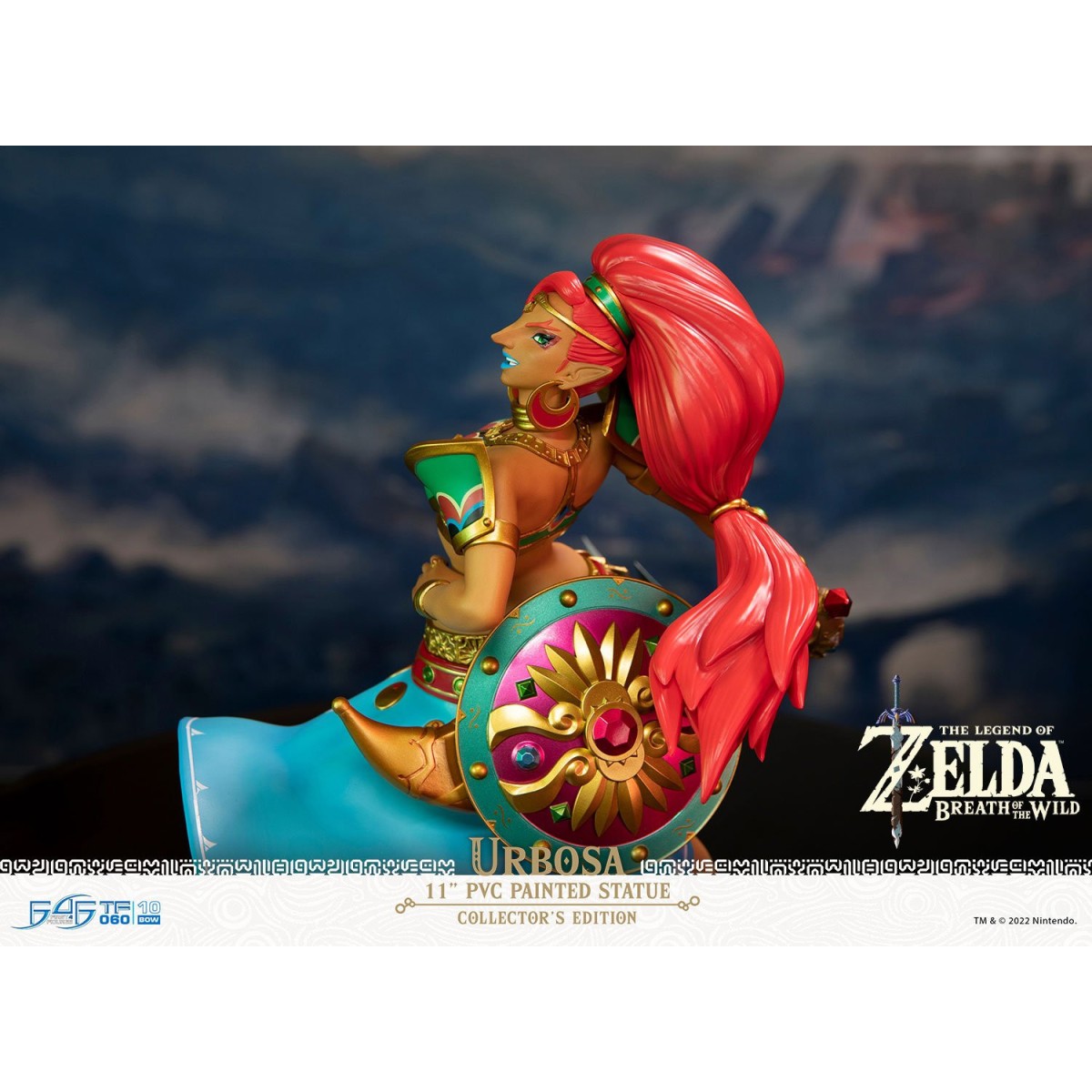 F4F Urbosa Coleccionista de Breath of the Wild Figura de PVC de The Legend of Zelda
